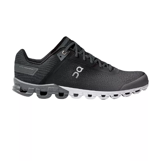 On Running Men's Cloudflow Shoes - Black / Asphalt