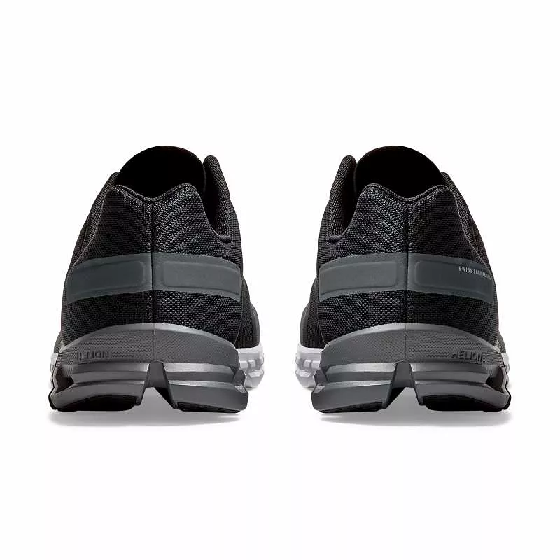 On Running Men's Cloudflow Shoes - Black / Asphalt