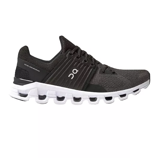 On Running Men's Cloudswift Shoes  - Black / Rock