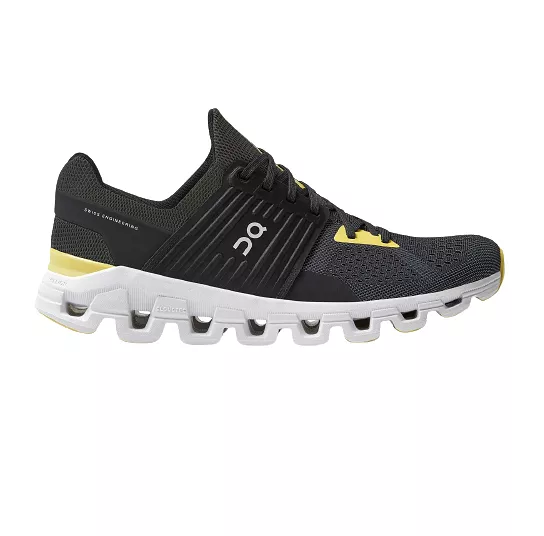 On Running Men's Cloudswift Shoes - Magnet / Citron