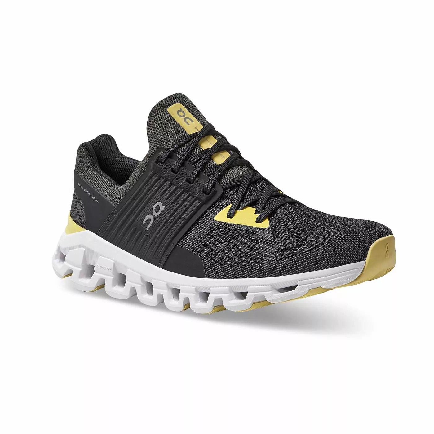 On Running Men's Cloudswift Shoes - Magnet / Citron