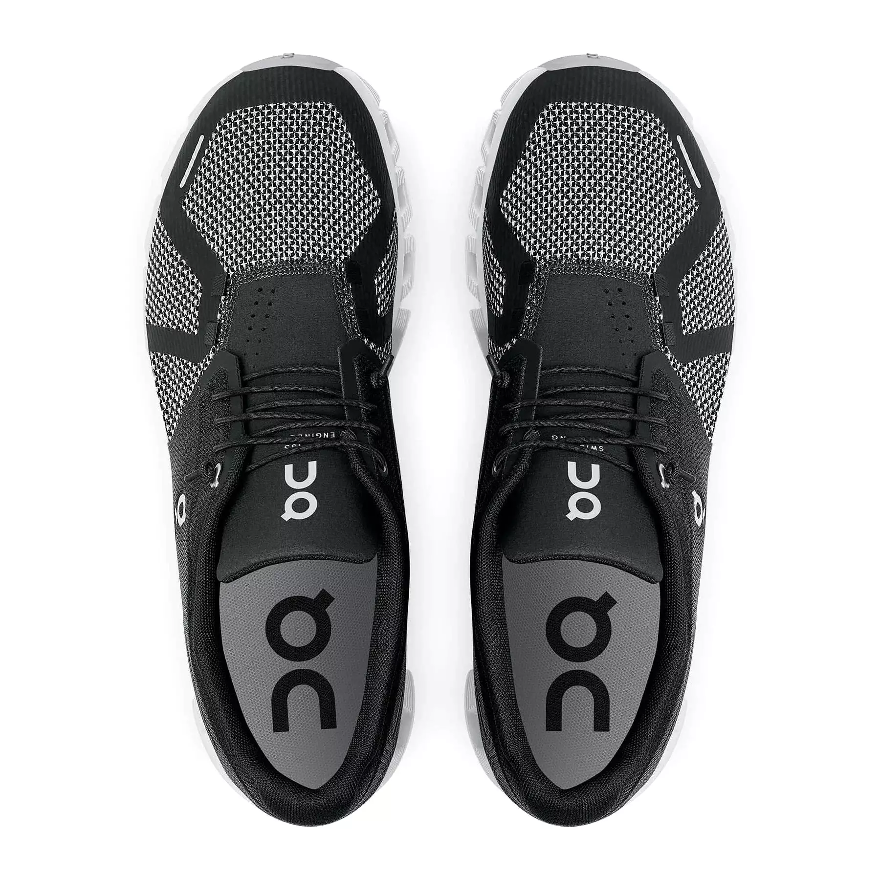 'On Running' Women's Cloud 5 Combo - Black / Alloy