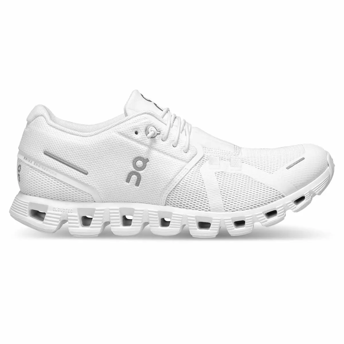 'On Running' Women's Cloud 5 Push - Undyed White / White