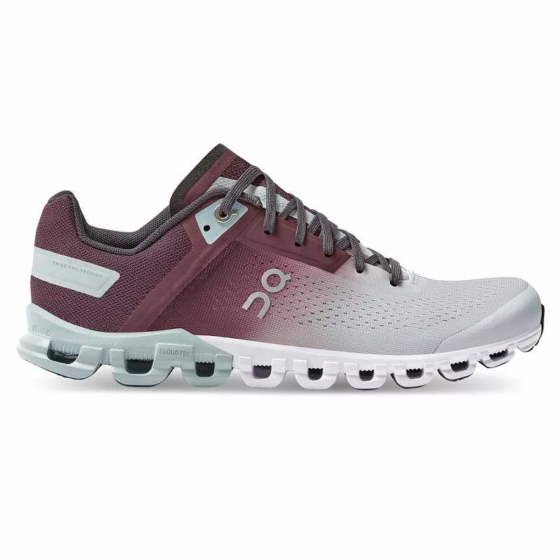 On Running Women's Cloudflow Shoes - Mulberry / Mineral