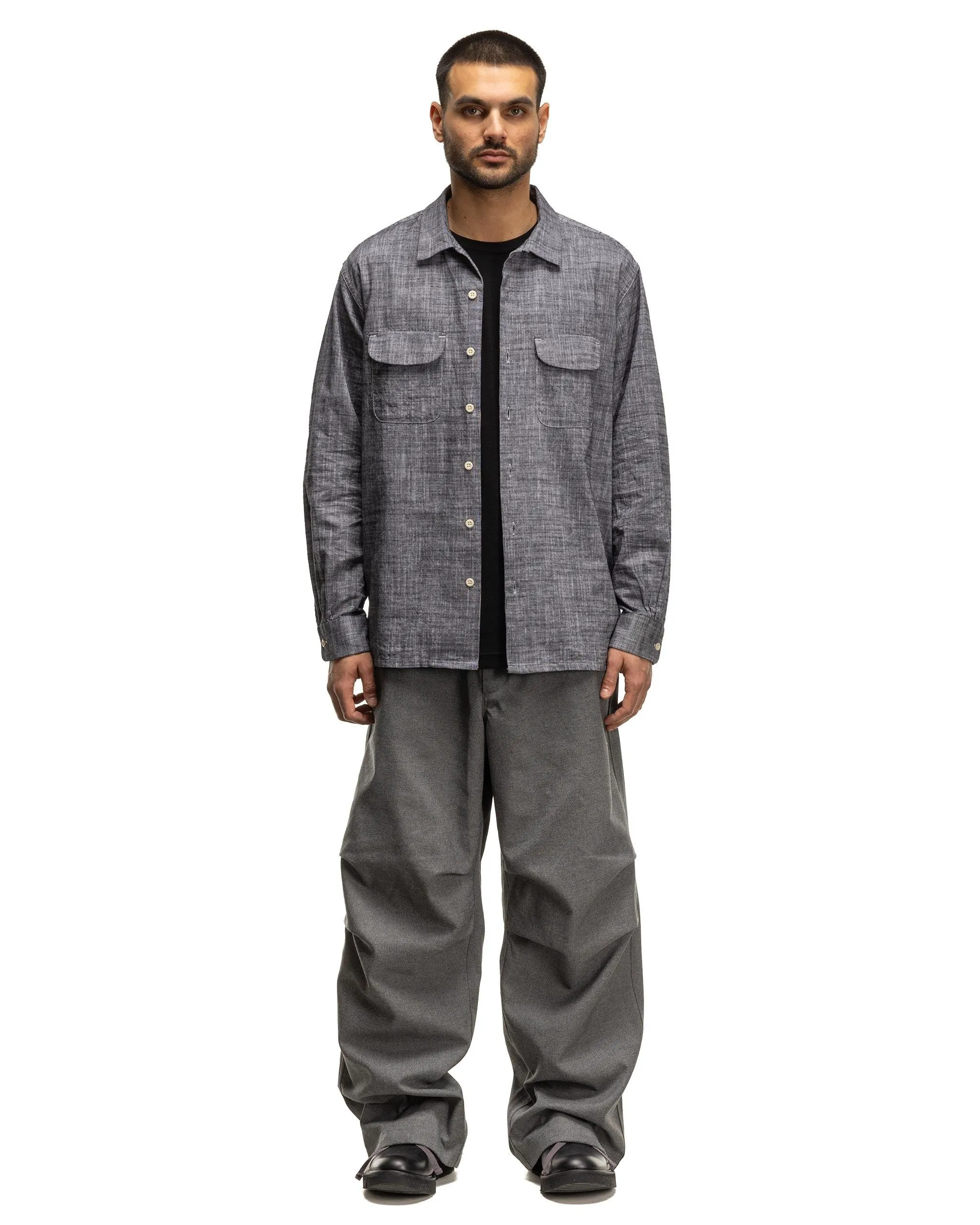 Over Pant PC Hopsack Grey