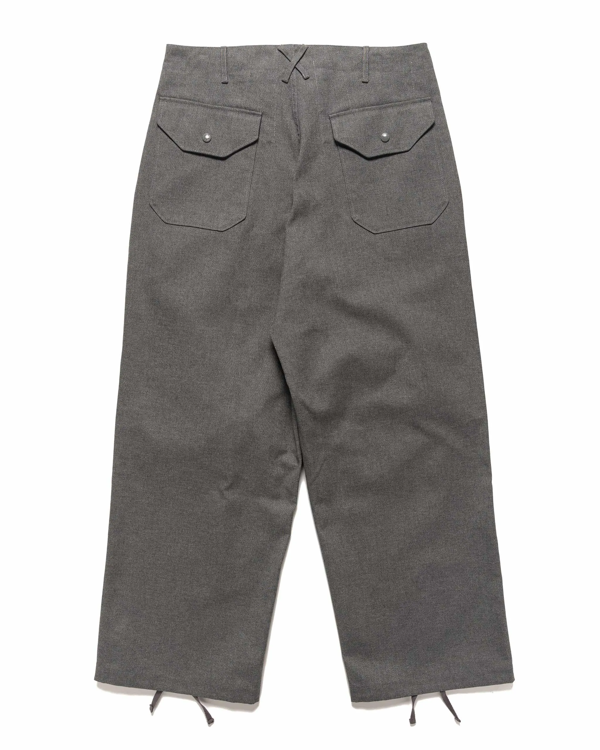 Over Pant PC Hopsack Grey