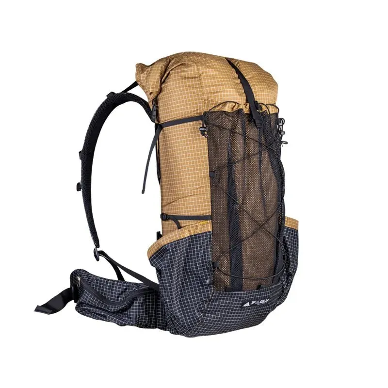 Sac à dos de randonnée / trekking imperméable UHMWPE 46L + 10L 880g 3F UL GEAR - Qi Dian Pro