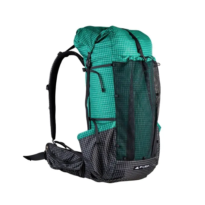 Sac à dos de randonnée / trekking imperméable UHMWPE 46L + 10L 880g 3F UL GEAR - Qi Dian Pro