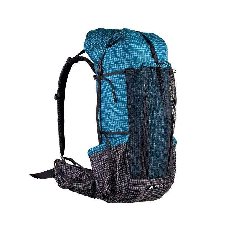 Sac à dos de randonnée / trekking imperméable UHMWPE 46L + 10L 880g 3F UL GEAR - Qi Dian Pro