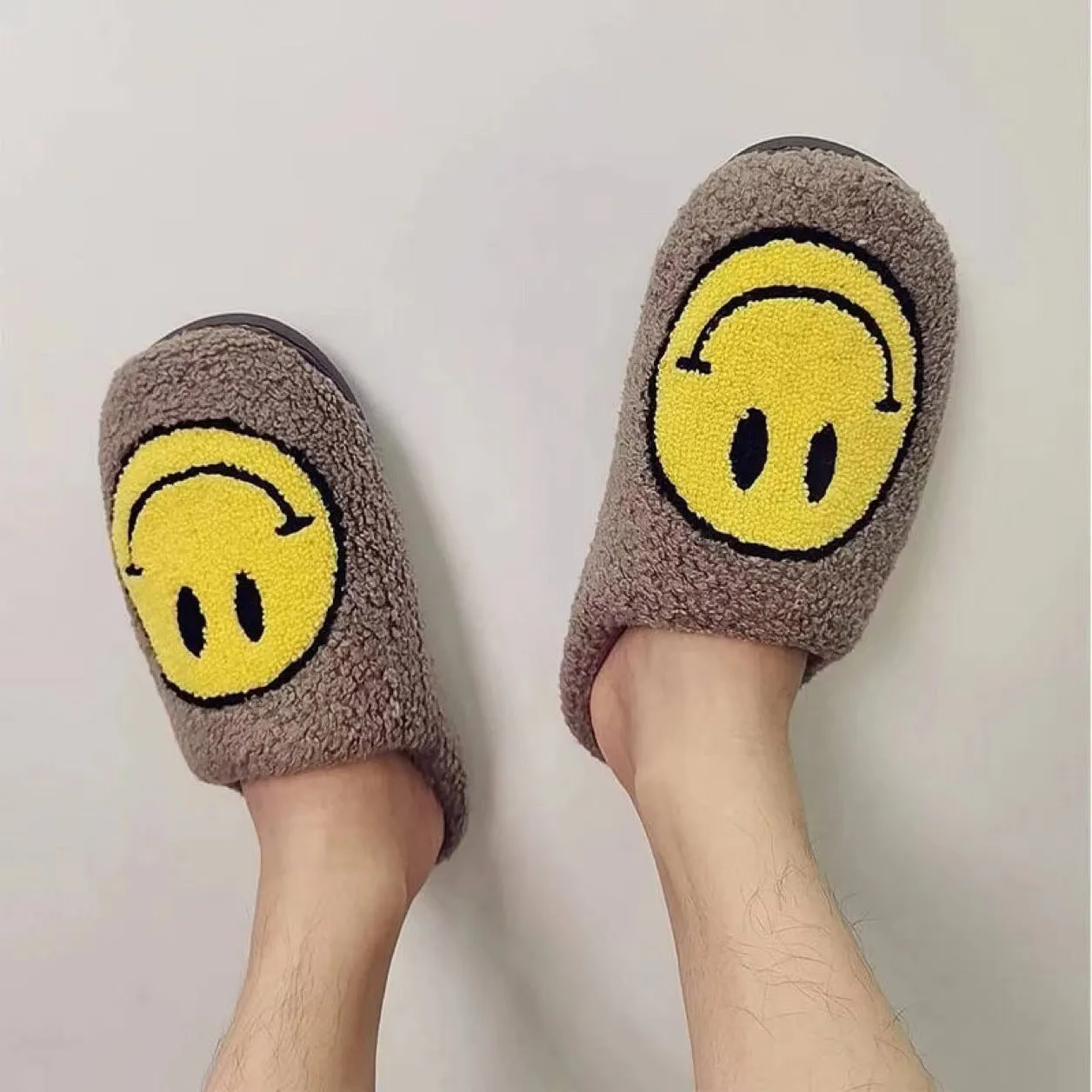 Smiley slippers