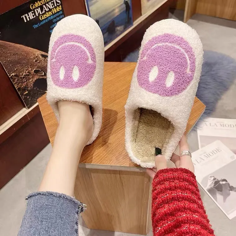 Smiley slippers