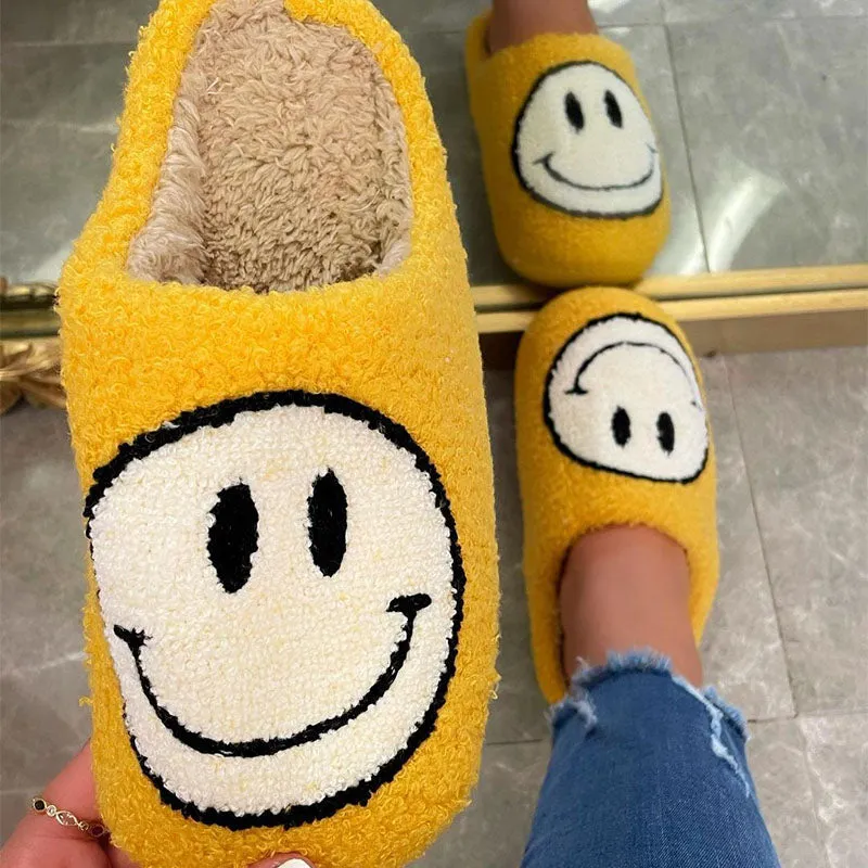 Smiley slippers