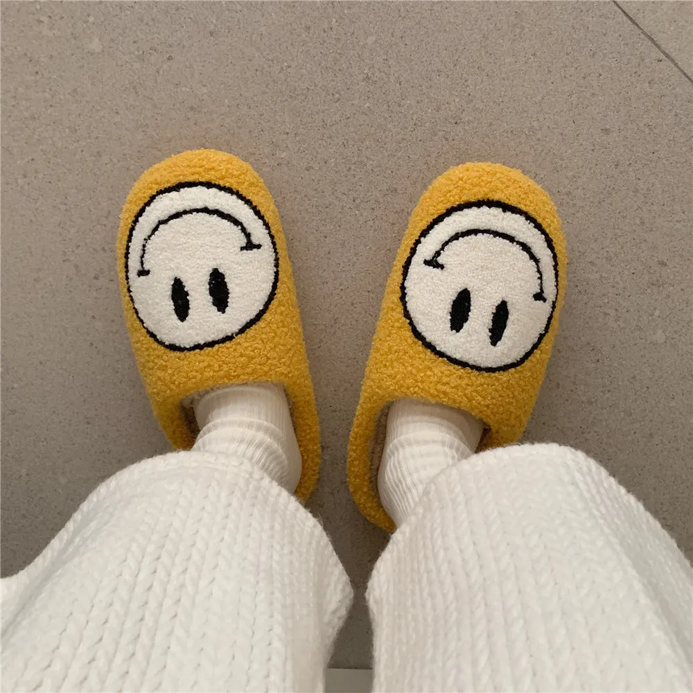 Smiley slippers