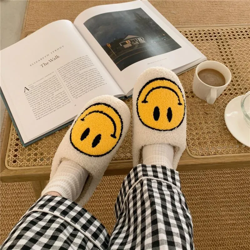 Smiley slippers