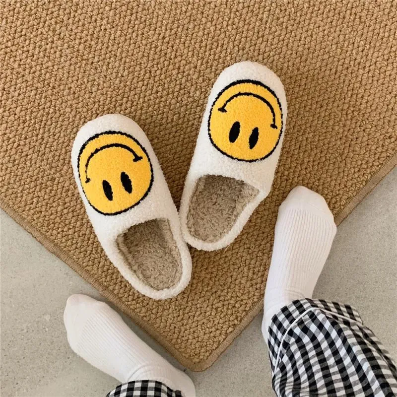 Smiley slippers