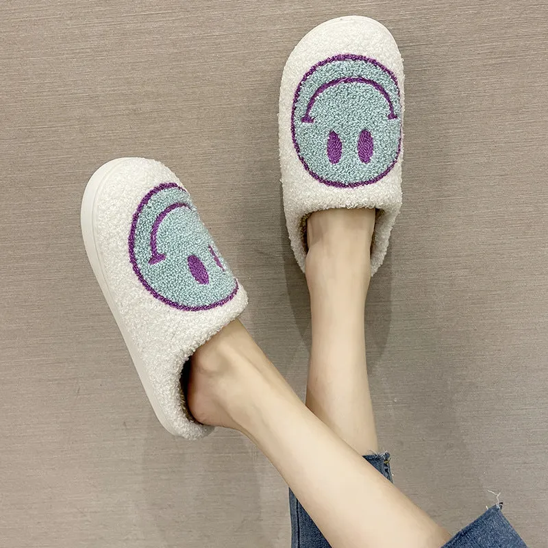 Smiley slippers