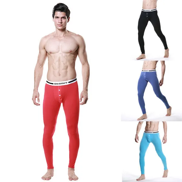 Soft Men Modal Long Johns Warm Thermal Underwear Pants Trousers Legging M-XL SM6