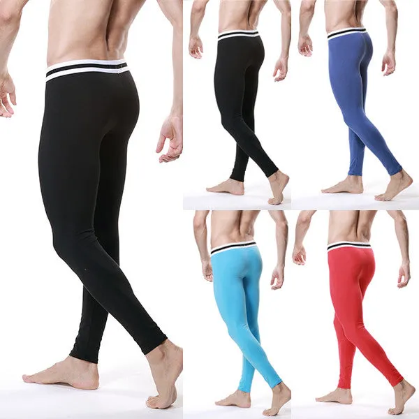 Soft Men Modal Long Johns Warm Thermal Underwear Pants Trousers Legging M-XL SM6