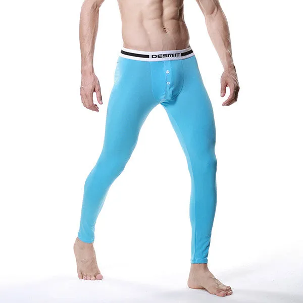 Soft Men Modal Long Johns Warm Thermal Underwear Pants Trousers Legging M-XL SM6