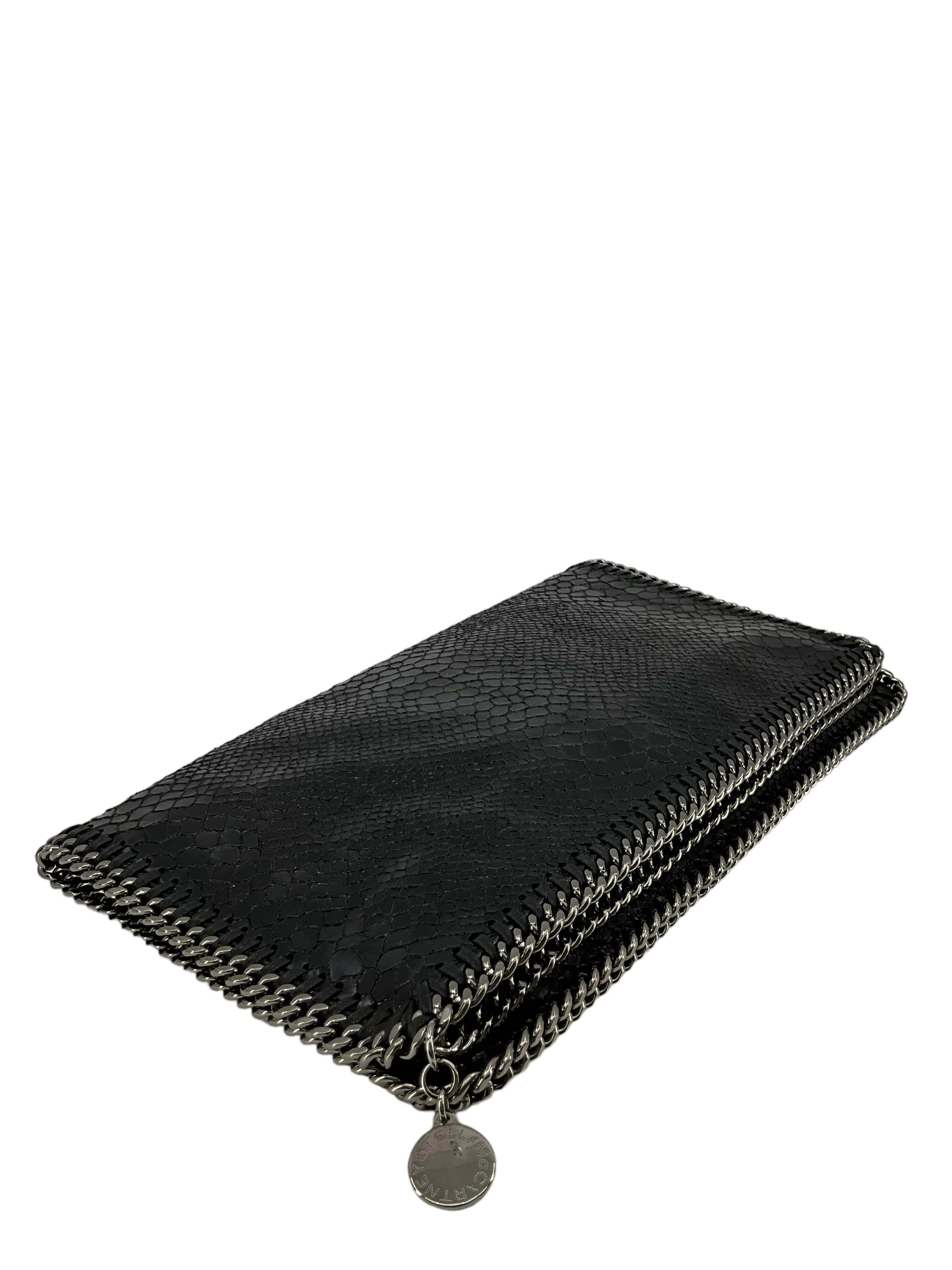 Stella McCartney Falabella Vegan Python Clutch