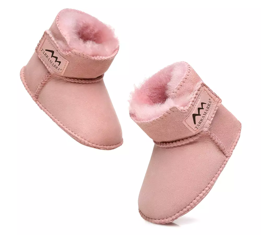 TARRAMARRA Premium Australian Sheepskin Baby Booties