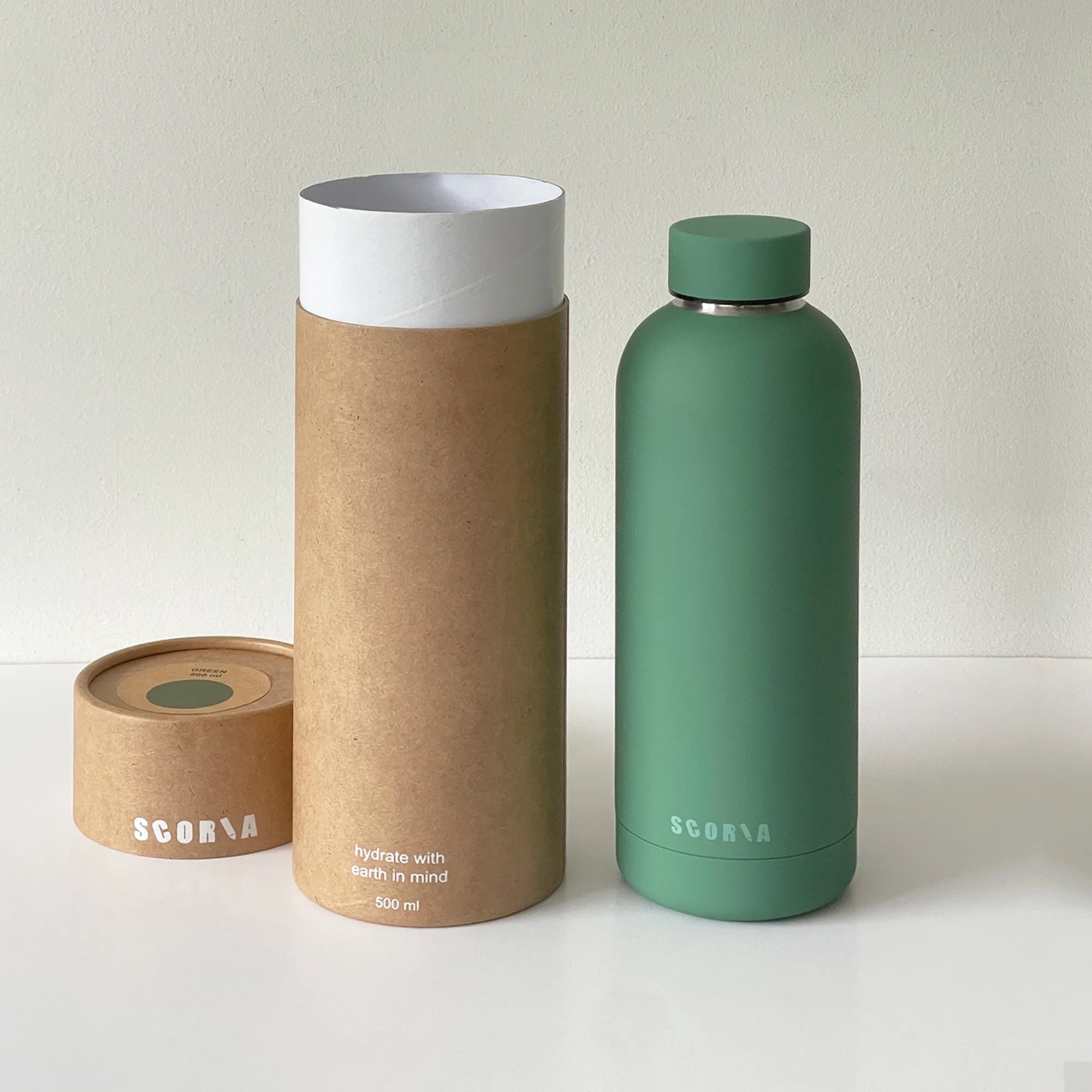 The Insulated Water Bottle (500 ml) | Green