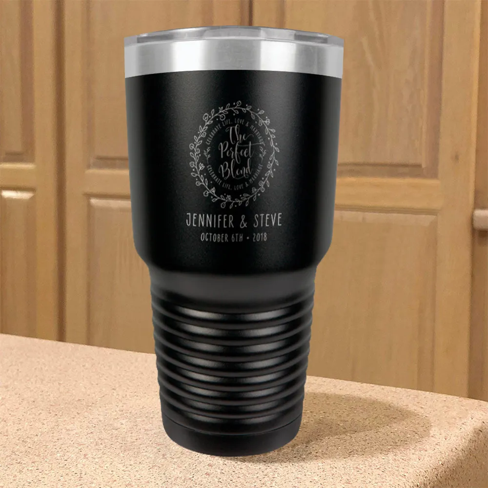 The Perfect Blend Personalized Stainless Steel Tumbler