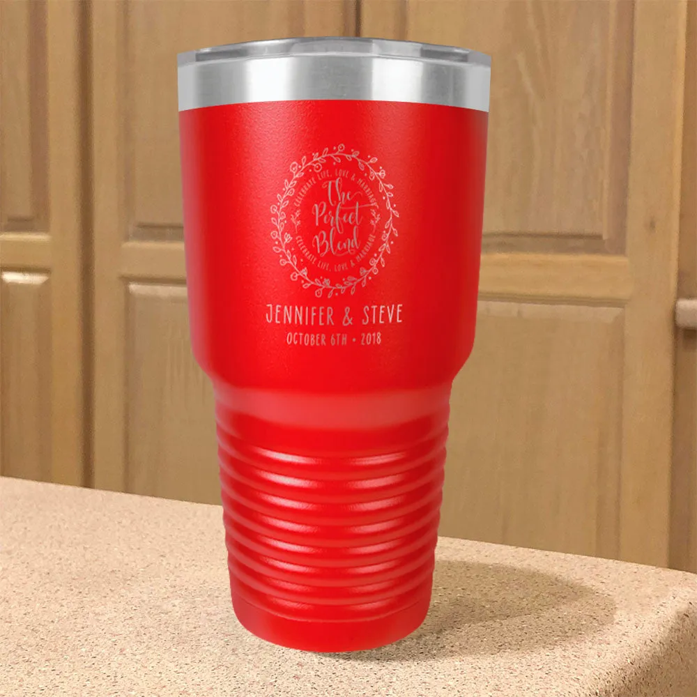 The Perfect Blend Personalized Stainless Steel Tumbler