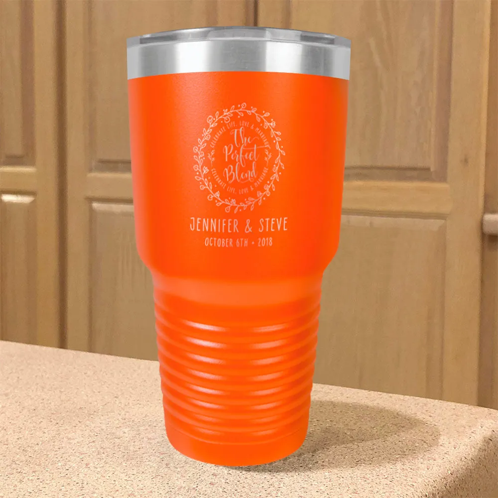 The Perfect Blend Personalized Stainless Steel Tumbler