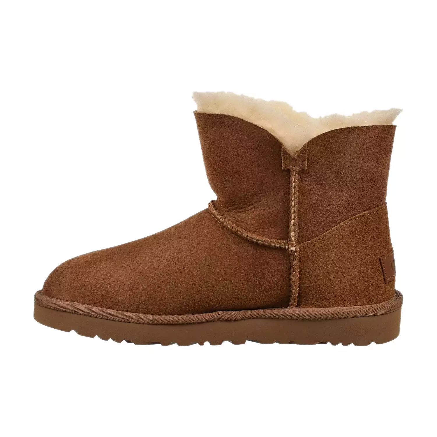 UGG Bailey Zip Mini Retro Fleece Women's Boots Chestnut