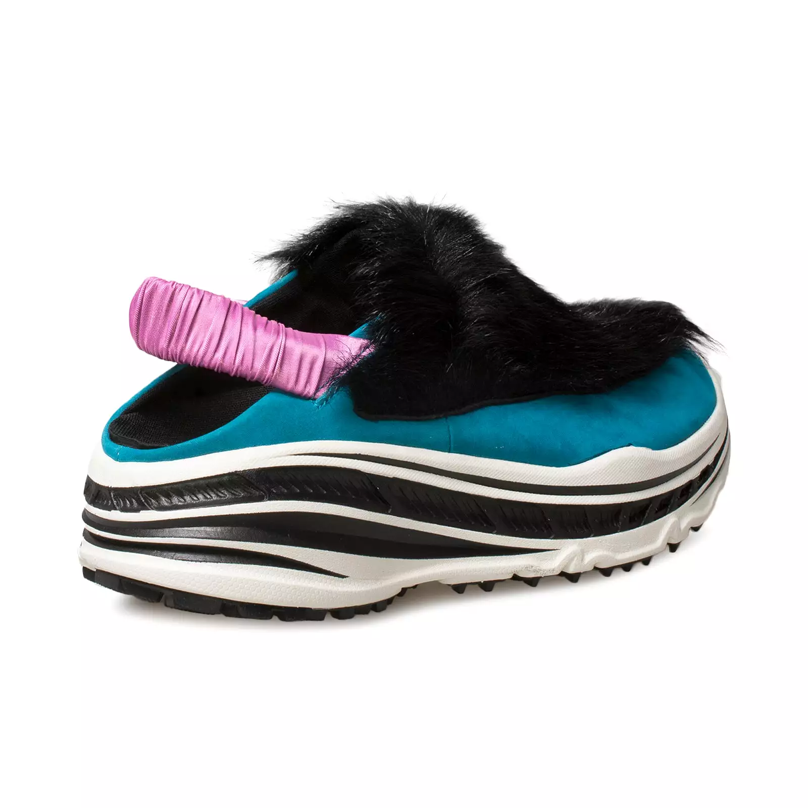 UGG Fluffy Runner Black Shoes - Women's