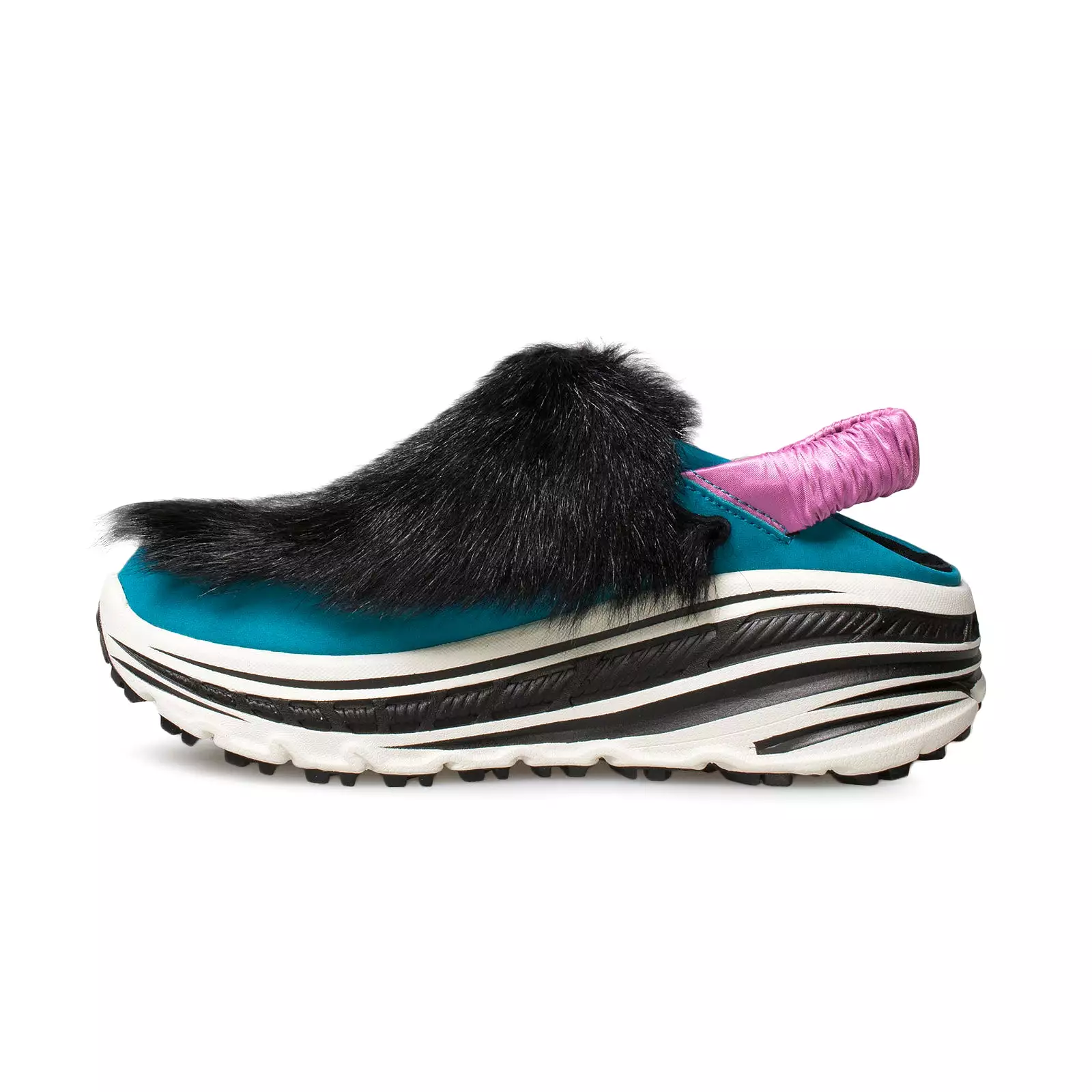 UGG Fluffy Runner Black Shoes - Women's