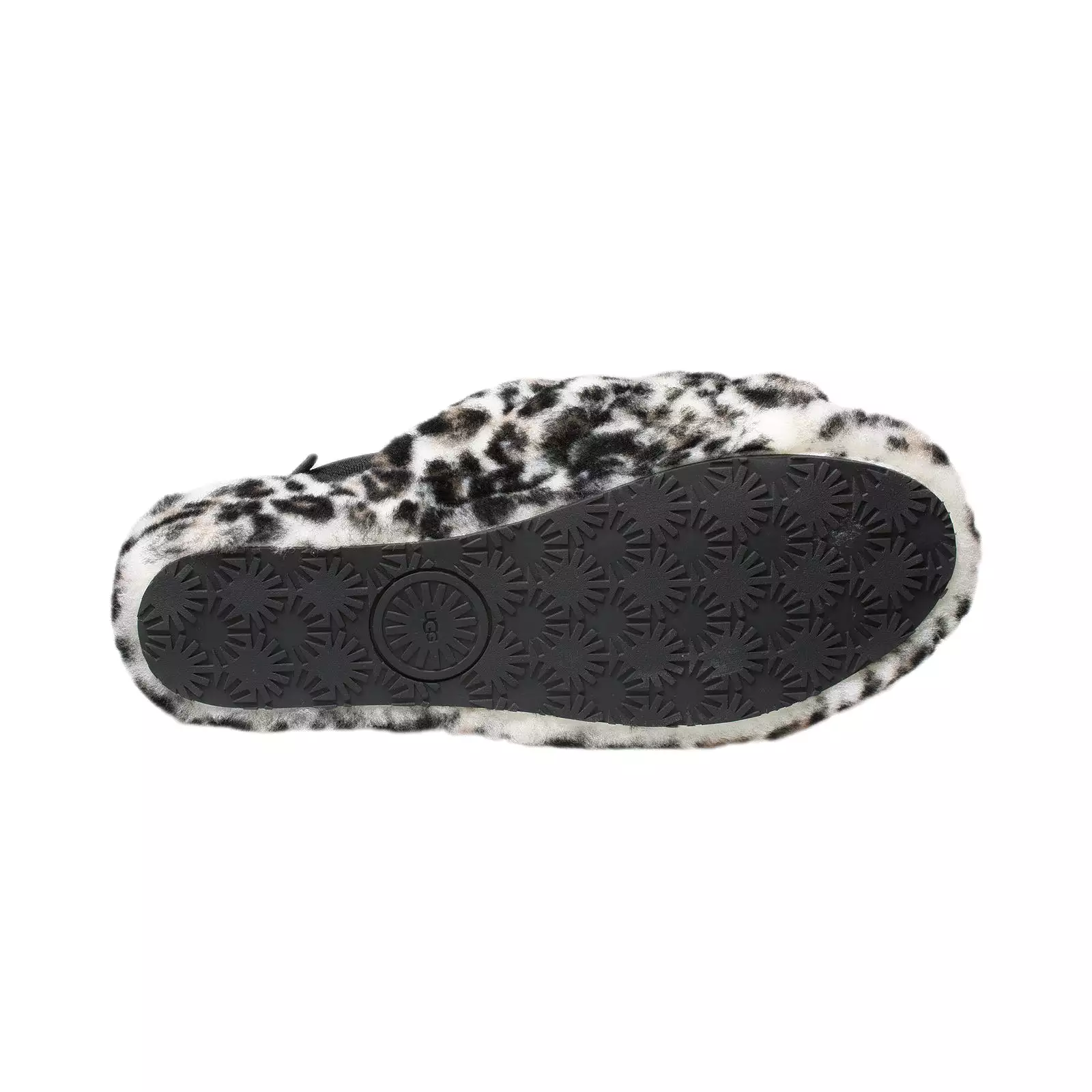 UGG X Stampd Fluff Slide Black Shoes - Men's