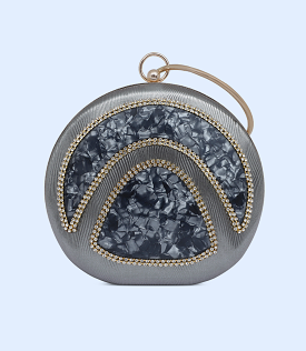 WB2497-GRANITE-Women Snazzy Clutch