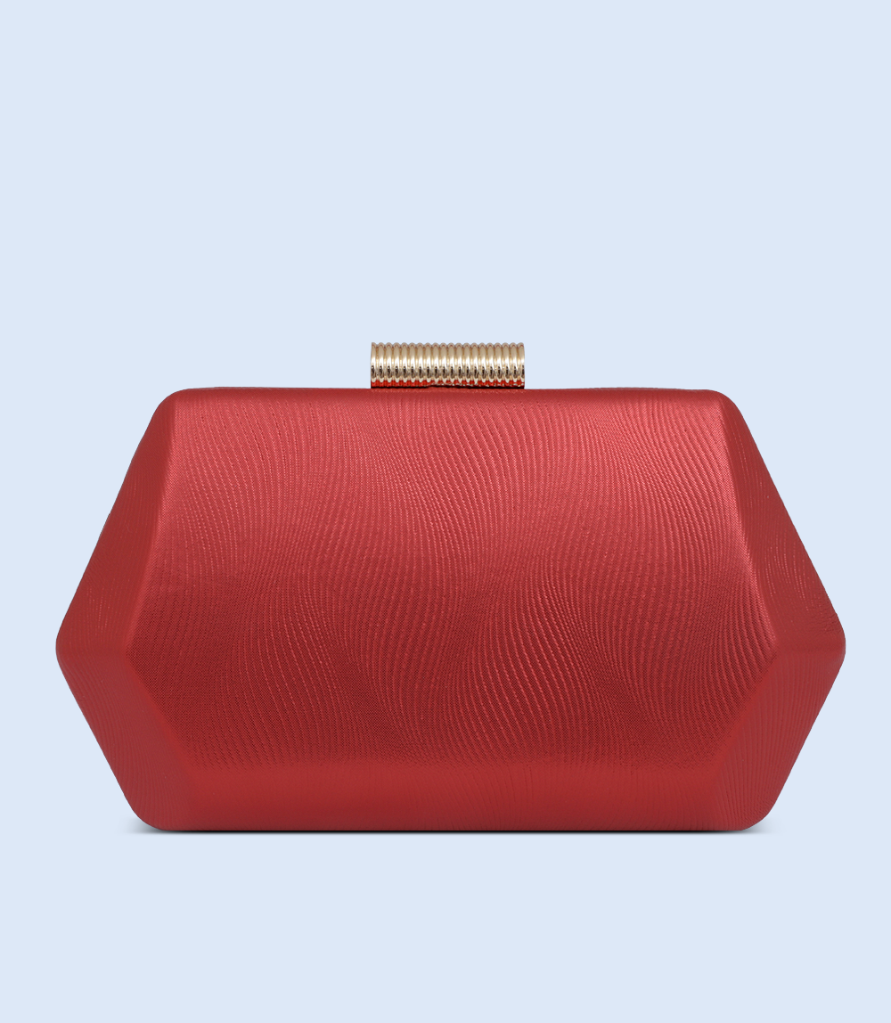 WB2501-MAROON-Women Snazzy Clutch