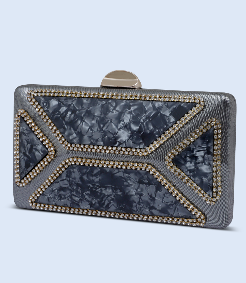 WB2502-GRANITE-Women Snazzy Clutch