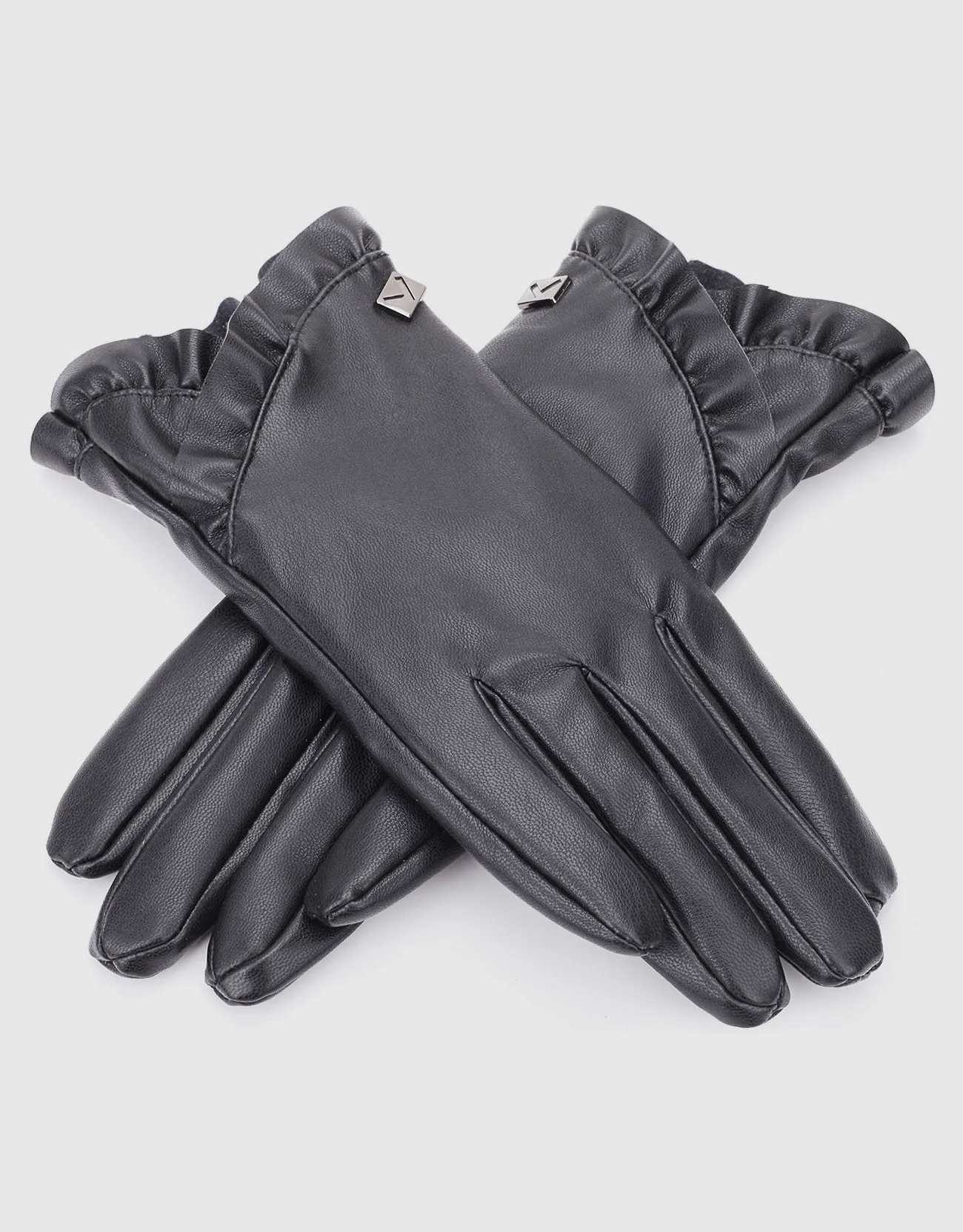 Women's  Touchscreen Three Button Winter Gloves